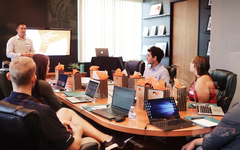 Cross-disciplinary team aligning analytics and strategy
